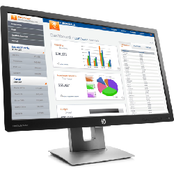 HP EliteDisplay E232 écran plat de PC 23" Full HD LED Noir